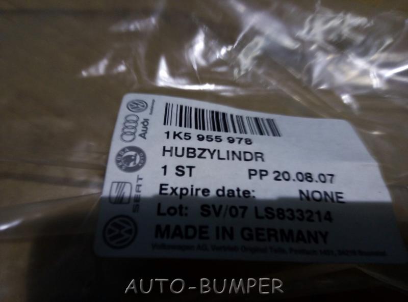 VW Golf 2006- Цилиндр выдвижной форсунки омывателя фары 1K5955978