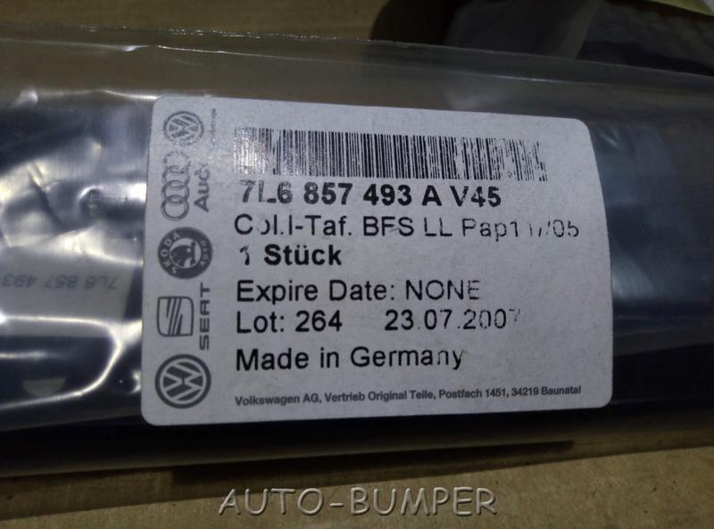VW Touareg 2007- Вставка дeкоративная торпедо 7L6857493AV45