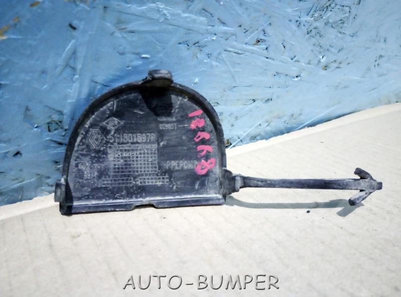Renault Megane III 2009-2016 Заглушка буксировочного крюка переднего бампера 511801897R