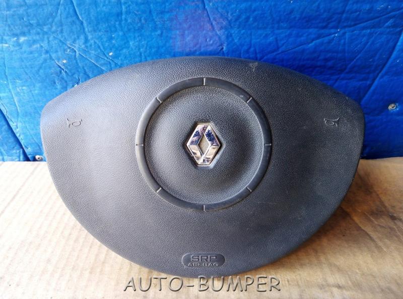 Renault Megane II 2002- Подушка безопасности в руль (Водителя) 8200414342B, 8200414934