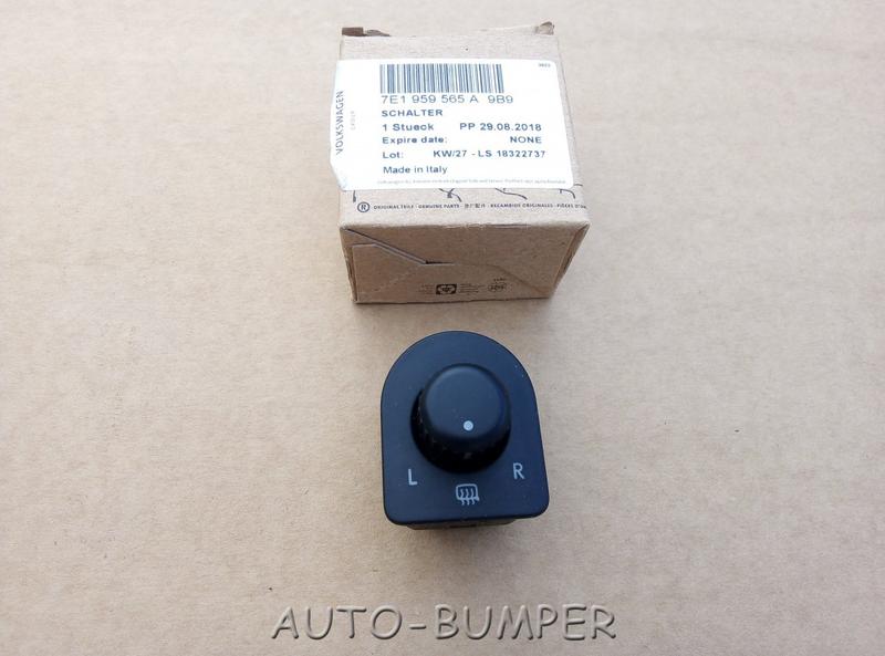 VW Transporter T5 2003- 2014 Кнопка управления зеркал 7E1959565A9B9
