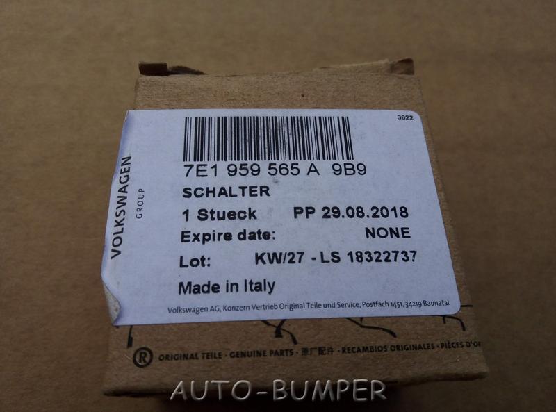 VW Transporter T5 2003- 2014 Кнопка управления зеркал 7E1959565A9B9