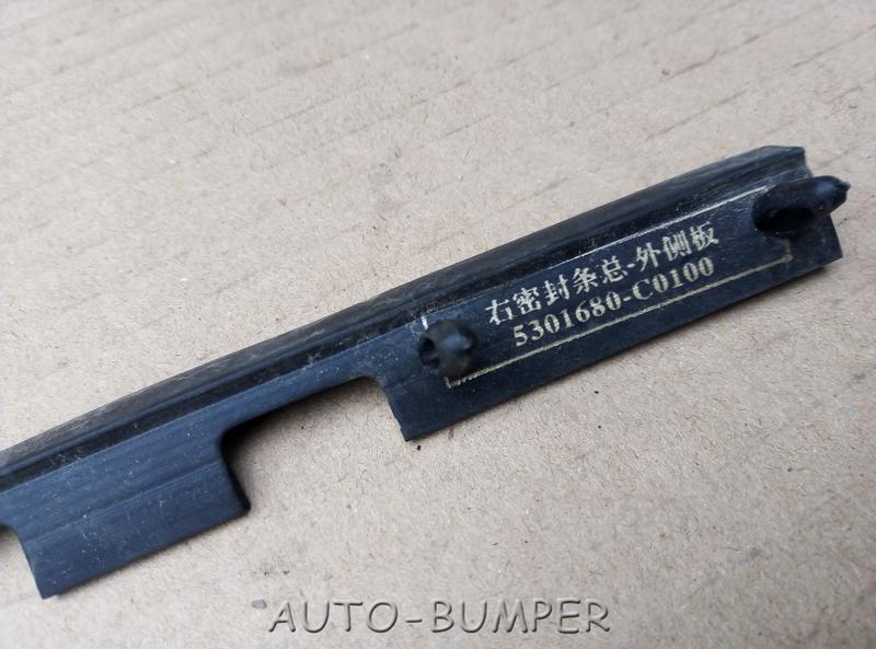 DongFeng Уплотнитель наружной боковины правый 5301680-C0100, 5301680C0100