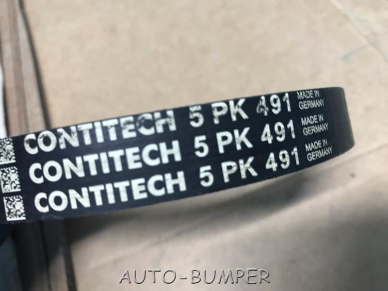 ContiTech Ремень поликлиновой 5PK491