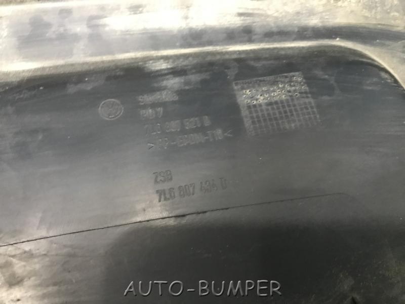 VW Touareg 2003-2007 Спойлер заднего бампера 7L6807521D