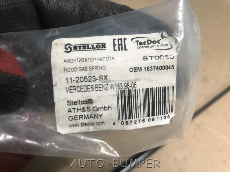 Mercedes Benz W163 1998- Пружина (неоригинал)  газовая крышки багажника A1637400345, 11-20523-SX, 1120523SX