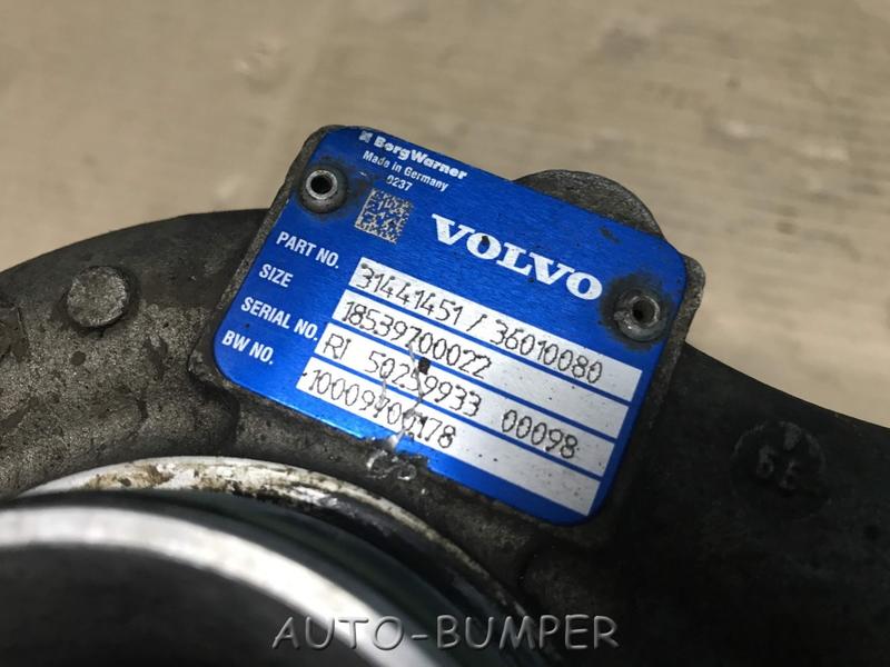 Volvo XC90 2015- Турбокомпрессор (турбина) 31441451 36010080 10009700178