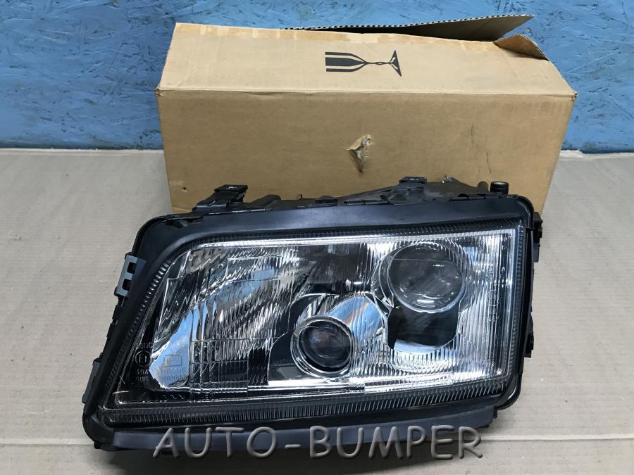 Audi A8 [4D] 1994-1998 Трёхэлементная галогенная фара 4D0941029E, 1307022218