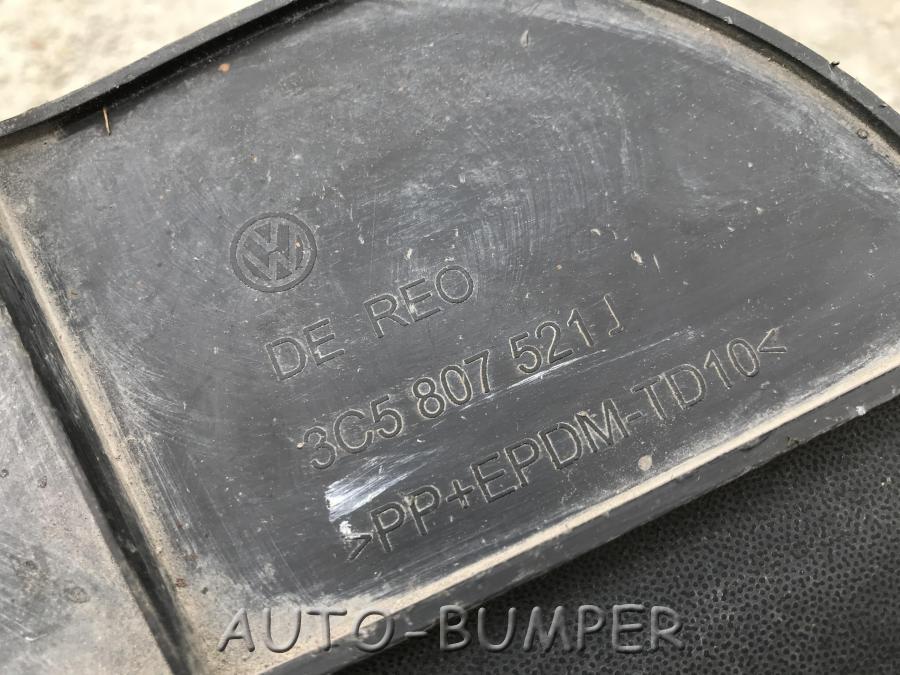 Volkswagen Passat B6 2006- Спойлер бампера заднего 3C5807521 3C5807521J9B9