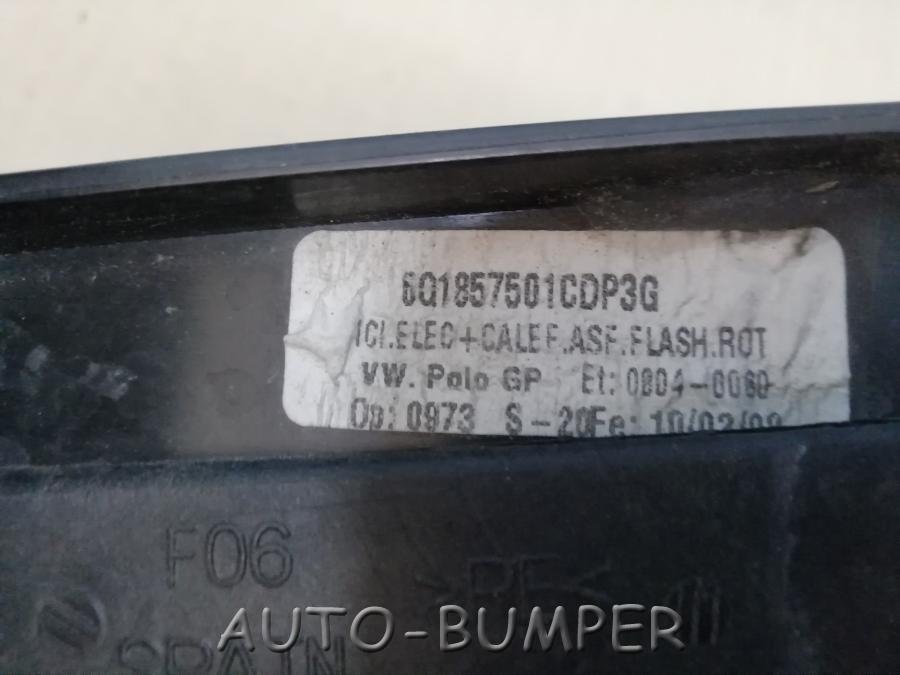 Volkswagen Polo 2001-2009 Зеркало левое  6Q1857501 6Q1857501C 6Q1857501CDP3G