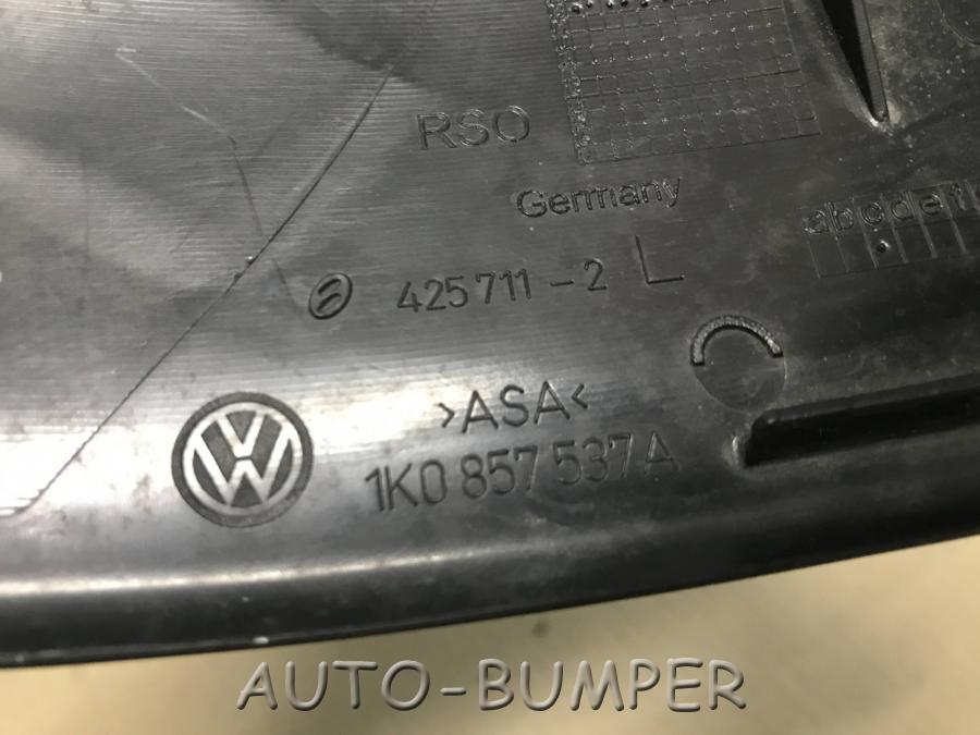 VW Golf Накладка зеркала левого 1K0857537A
