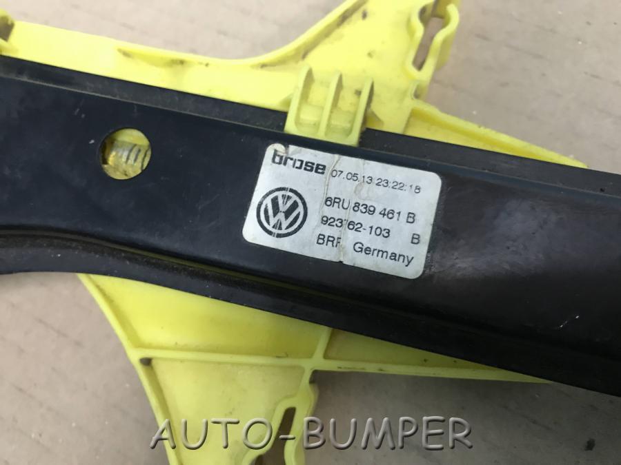 VW Polo SED RUS 2011- Стеклоподъёмник задний левый 6RU839461B