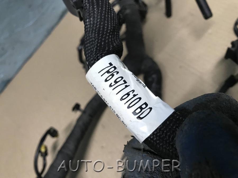 VW Touareg 2010- Жгут проводки подкапотной  7P6971610BD