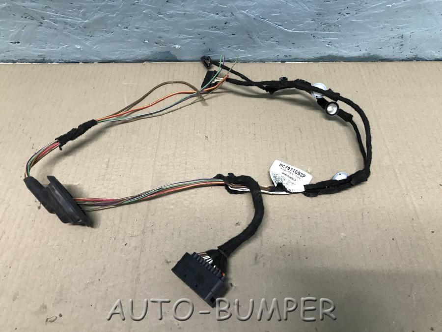 Volkswagen Jetta 2011- Жгут проводов двери задней левой  5C7971693P
