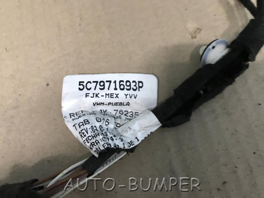 Volkswagen Jetta 2011- Жгут проводов двери задней левой  5C7971693P