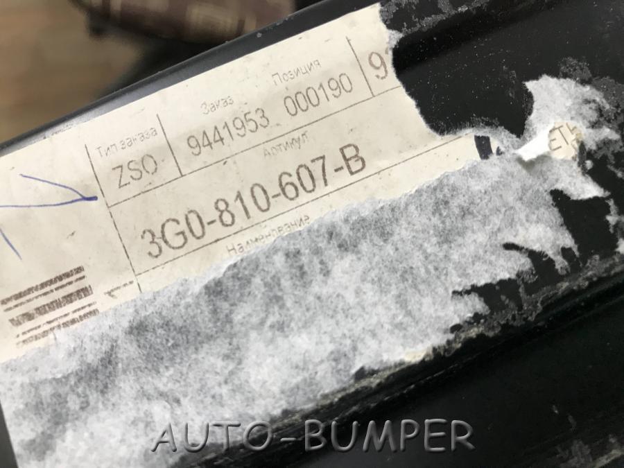 Volkswagen Passat B8 2015- Усилитель порога 3G0810607B