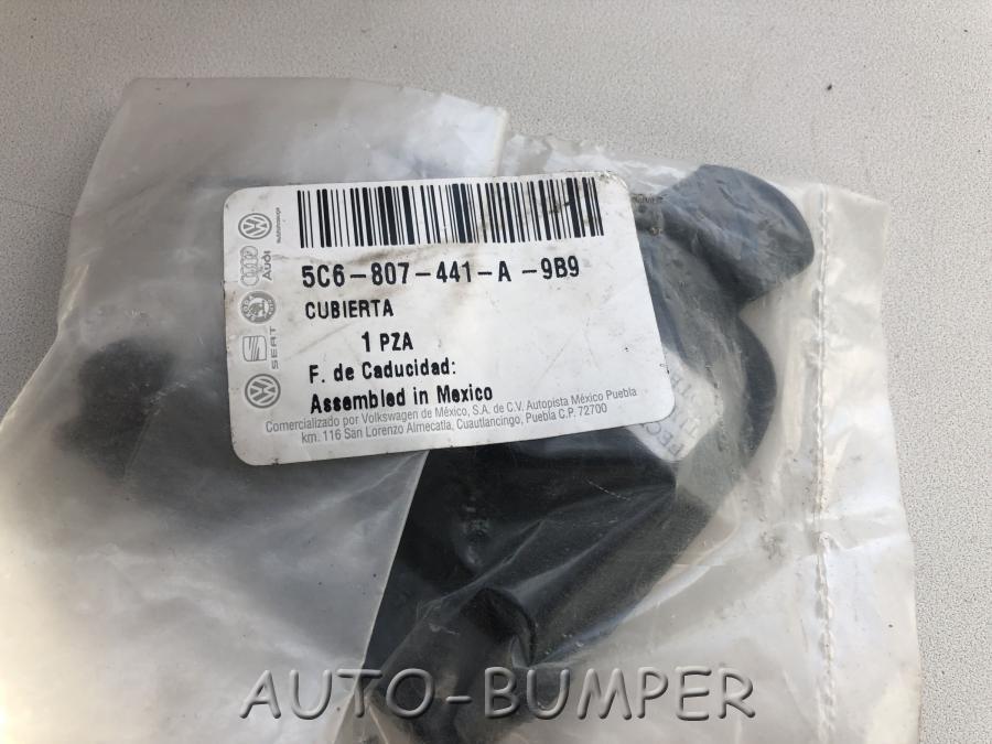 Volkswagen Golf VII 2013- Заглушка заднего бампера 5C6807441A