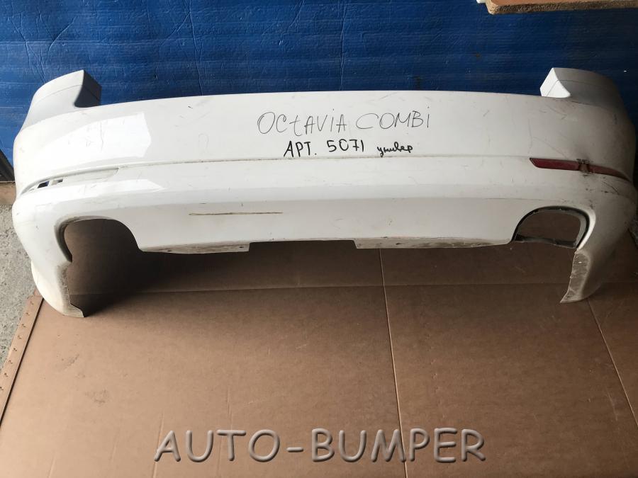 Skoda Octavia 2 Универсал 2004- Бампер задний  1Z9807421F