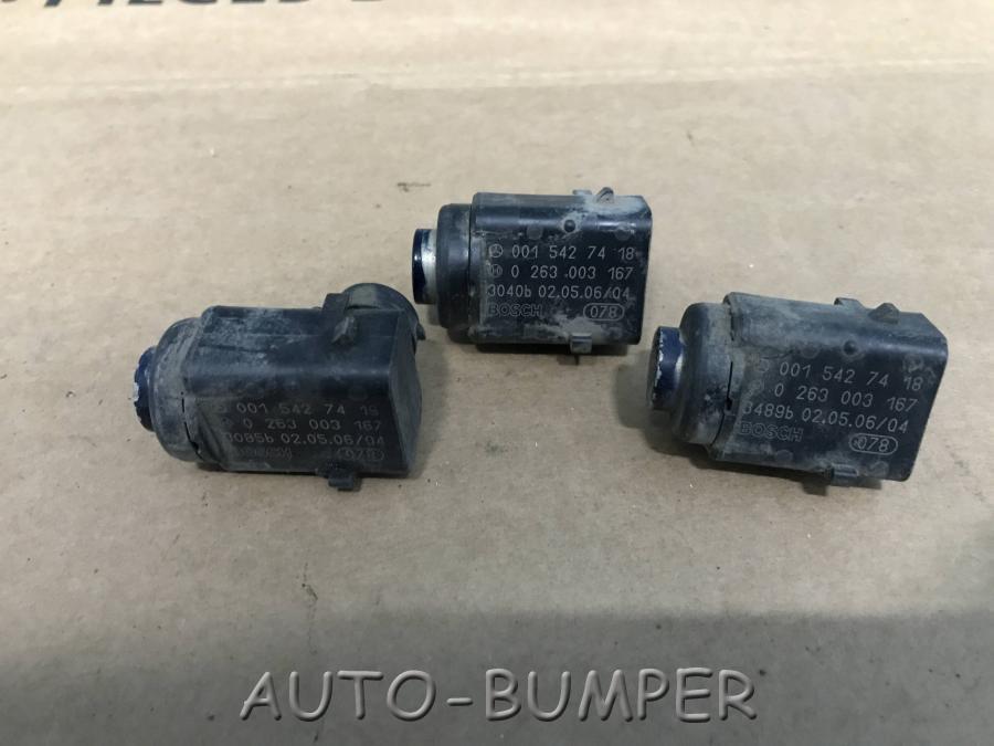 Mercedes Benz W211 2002- Датчик парковки, парктроник  0015427418 0263003167