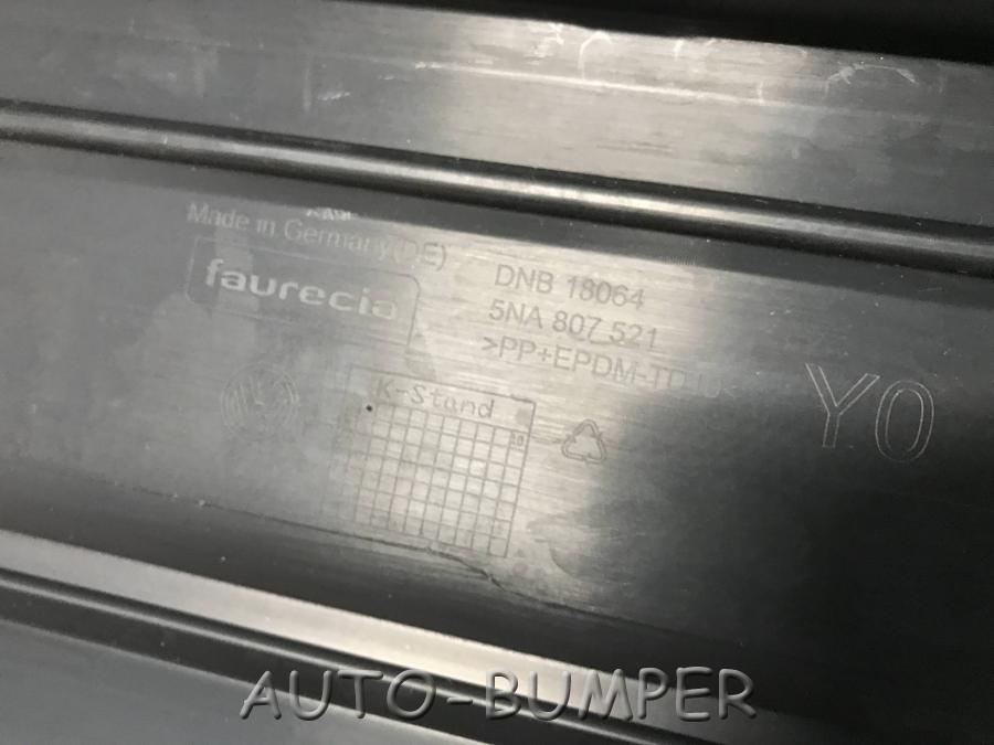 VW Tiguan 2016- Спойлер заднего бампера 5NA807521 5NA807521A9B9