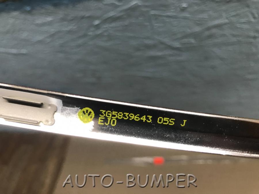 VW Passat B8 2015- Молдинг двери задней левой 3G5839643J 3G5839643J7Z7 