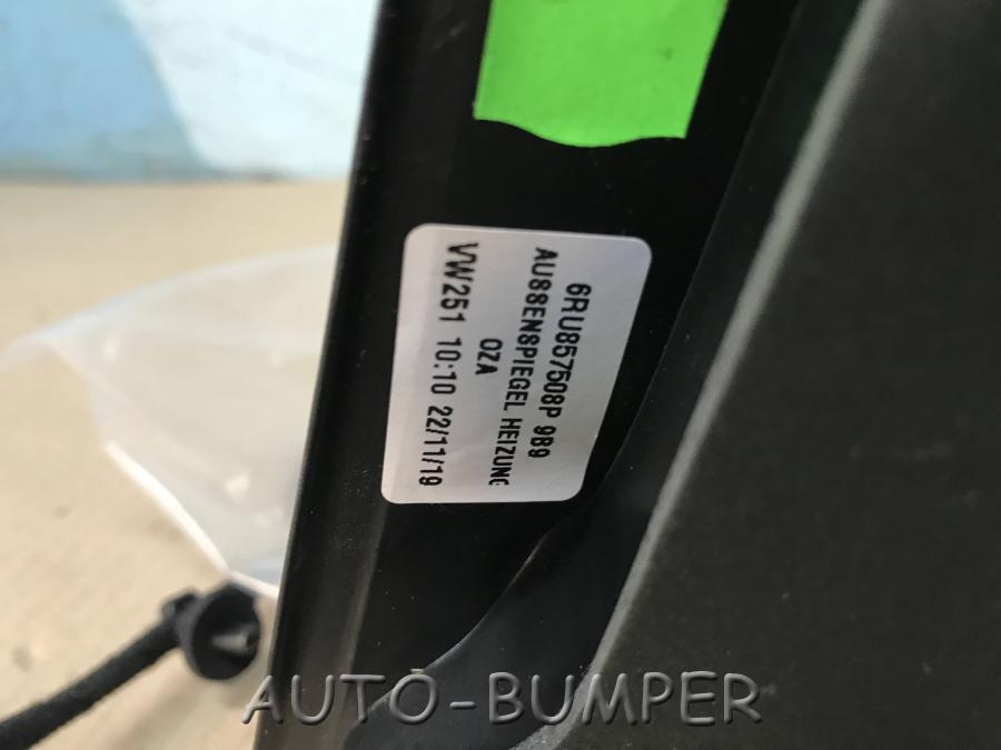 VW Polo Rus 2011- Корпус зеркала правого 6RU857508P
