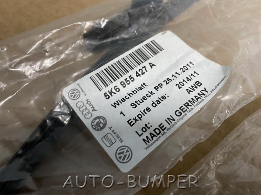 VW Golf VI 2009- Щётка стеклоочистителя задняя 5K6955427A