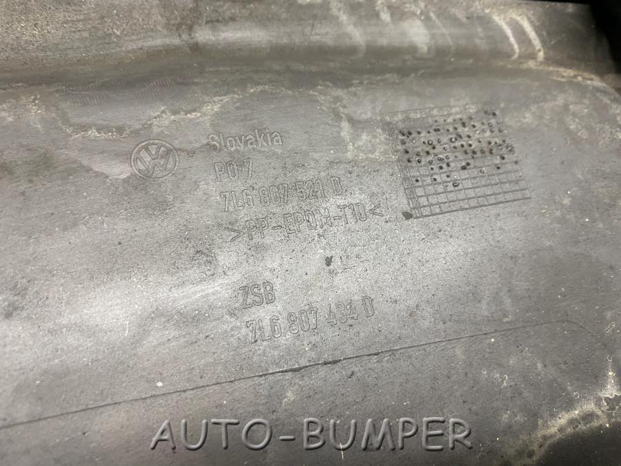 VW Touareg 2003-2007 Спойлер заднего бампера 7L6807521D