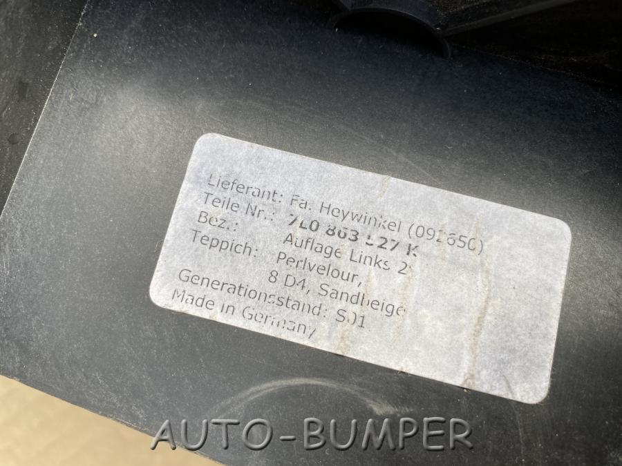 Porsche Cayenne 2002- Панель пола багажника  7L0863527K
