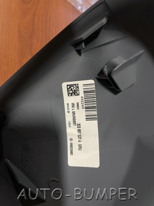 VW Passat [B6] 2005- Крышка корпуса зеркала левого 3C0857537AGRU 3C0857537A 3C0857537
