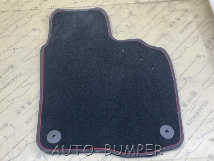VW Golf 6, Jetta 2011- К-т ковриков, "Черный/серый кристал" 1K2864435H 1K2864436H  1K0864451H 1K0864452H 