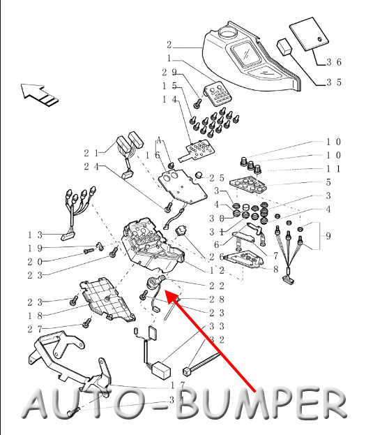 CNH WX120, WX90 Сигнал звуковой 71467267