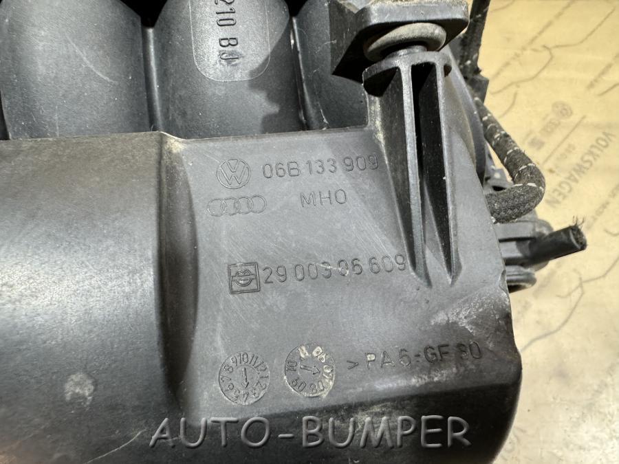 Audi A4 2001- Коллектор впускной 06B133210BJ, 06B133909
