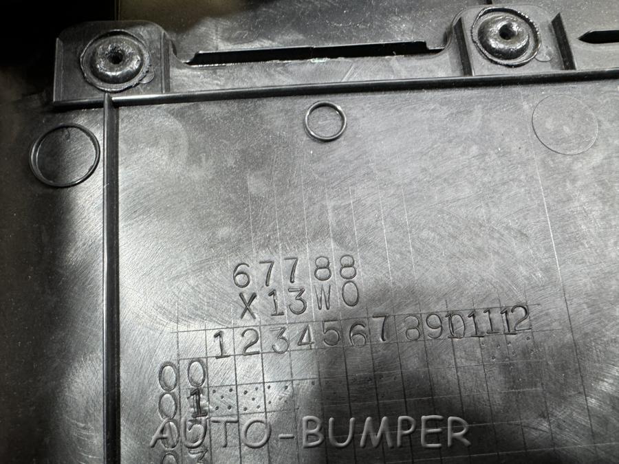 Toyota Kluger V Обшивка двери задней левой 67788X13W0