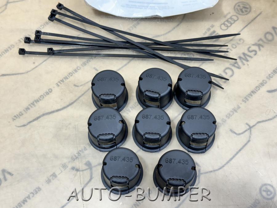 VW Passat B6 Уплотнитель датчика парковки 3C0998277