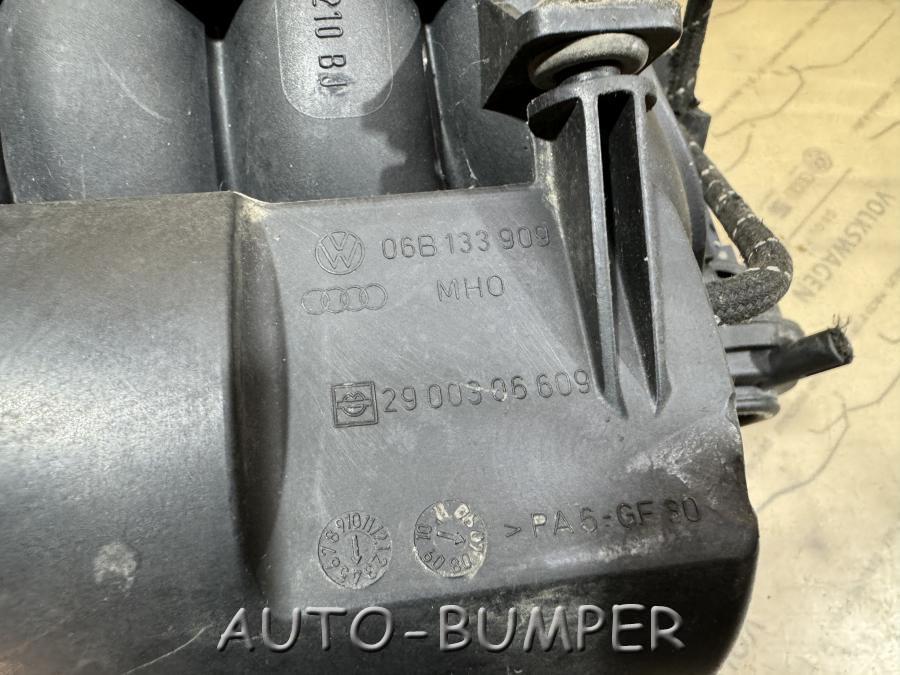 Audi A4 2001- Коллектор впускной 06B133210BJ, 06B133909