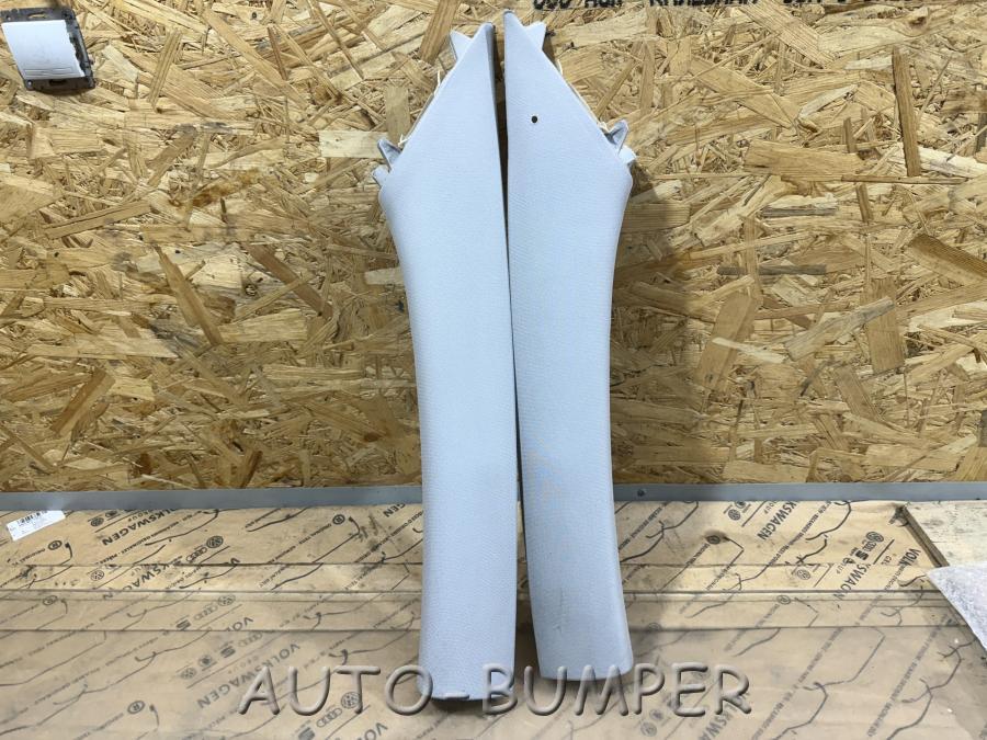 Skoda Superb 2 Накладка стойки передняя 3T0868490, 3T0868489