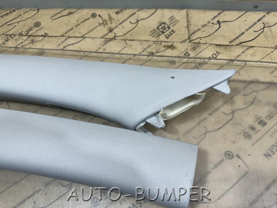 Skoda Superb 2 Накладка стойки передняя 3T0868490, 3T0868489