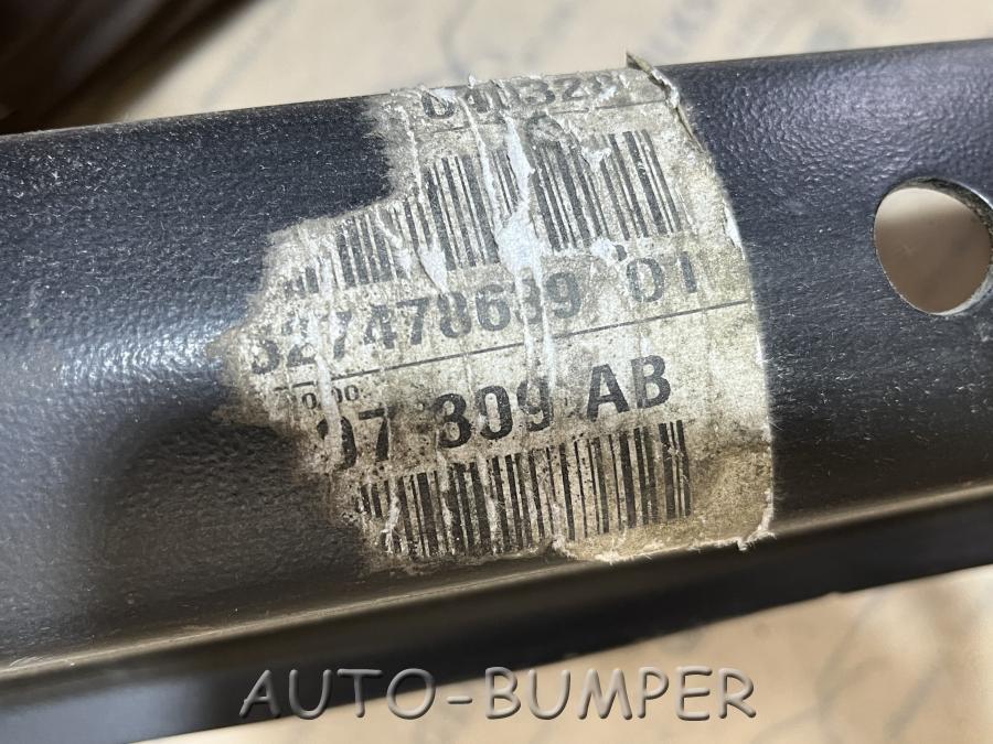 Volkswagen Touareg 2003- Усилитель бампера заднего 7L6807309H 7L6807309T