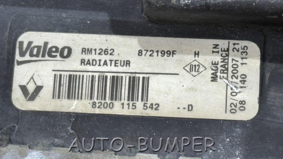 Renault Megane 2 (2002-2009) - Радиатор охлаждения двигателя 8200115542 RM1262 872199F