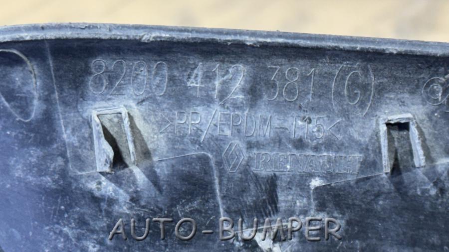 Renault Megane II 2002-2009 Решетка переднего бампера левая 8200412381