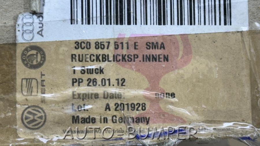 Volkswagen Passat B6 2006- Внутреннее зеркало, электрохромное 3C0857511E SMA