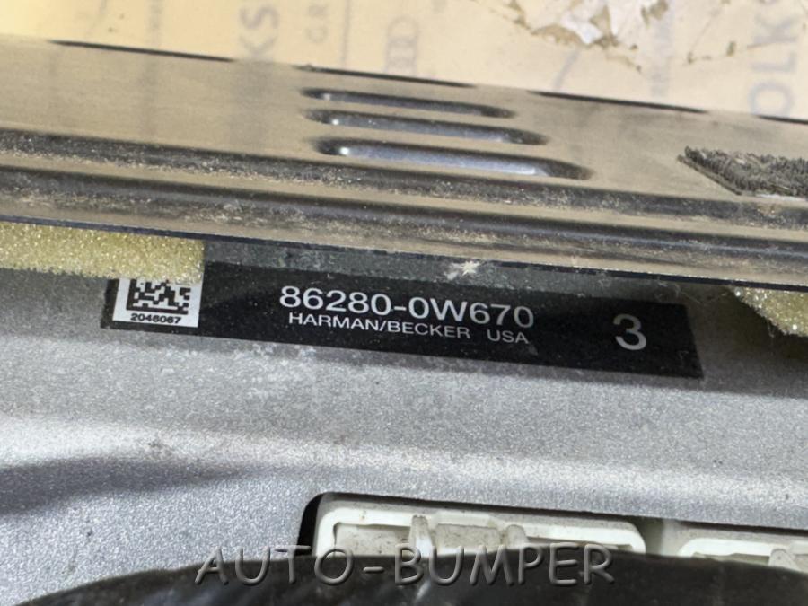Toyota Усилитель аудио 8628760110, 862800W670