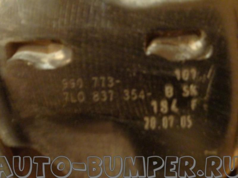 Volkswagen Touareg 2002- Рамка двери передней правой 7L0837354
