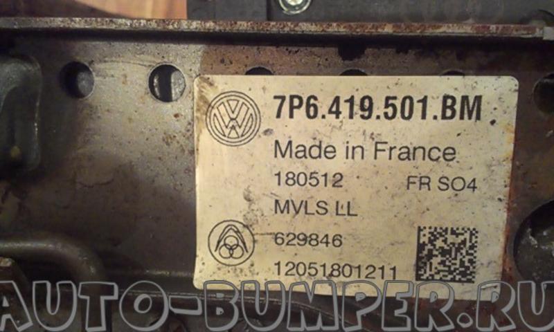 Volkswagen Touareg 2011-  Рулевая колонка  7P6419501BM