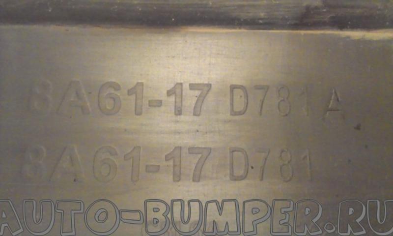Ford Fiesta 2008-  Накладка заднего бампера 8A6117D781A 1801041 1532334