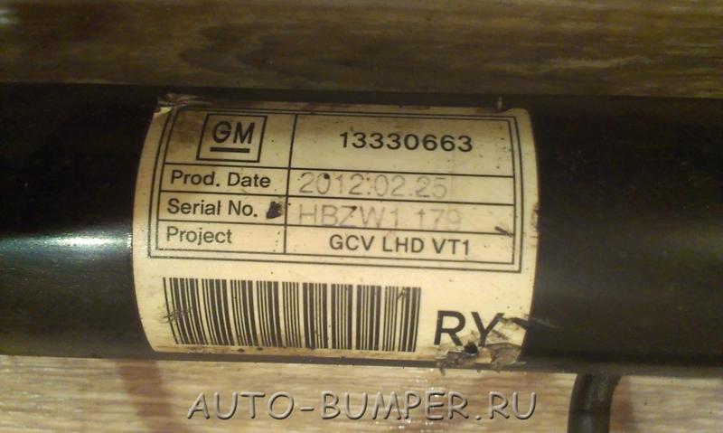 Opel Astra J 2010-; Chevrolet Cruze 2009- Рейка рулевая  (7)  13330663