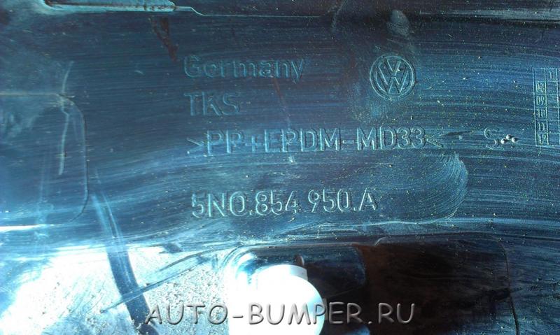 Volkswagen Tiguan 2008- Накладка двери задней правой 5N0854950A 5N0854950A9B9