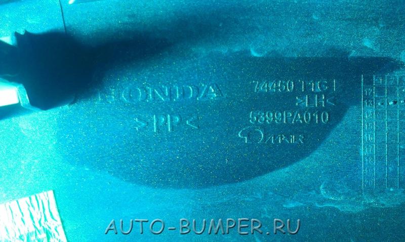 Honda CR-V 2012- Накладка заднего крыла левая  74450T1GE 74450T1GE01