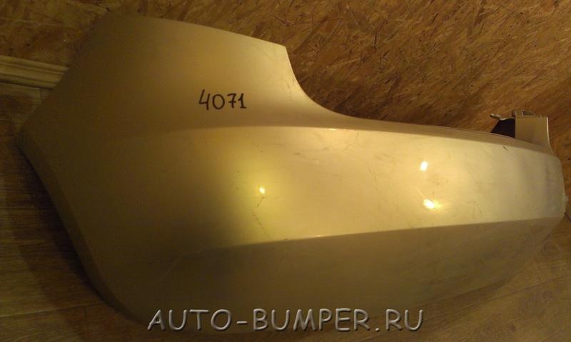 Skoda Fabia 2007- Бампер задний  5J6807421